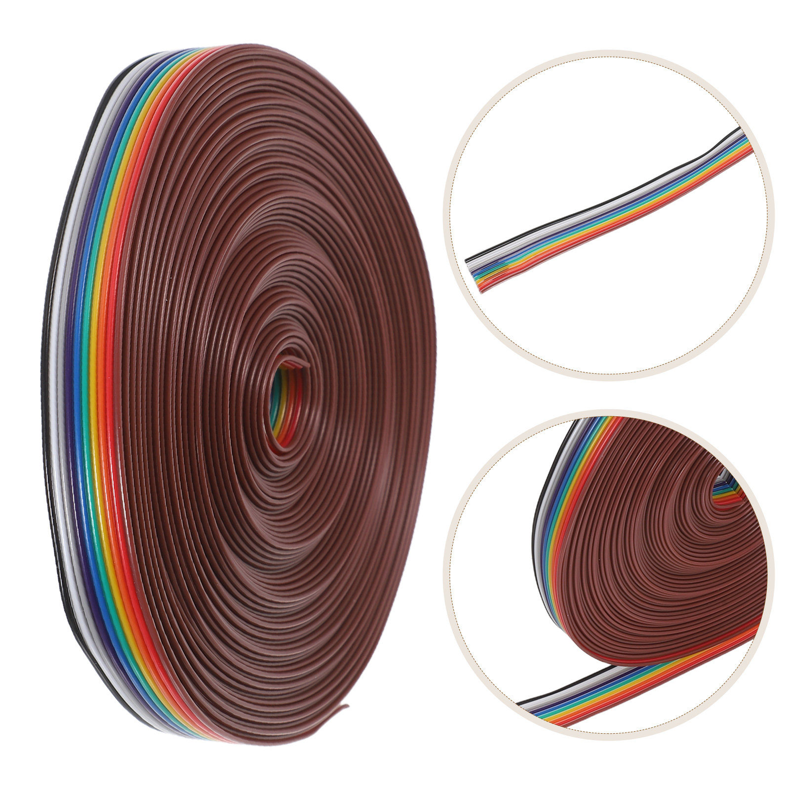 สายริบบิ้นแบน 1 ม้วน IDC 10P 2 - Copper Wire Roll บทวิจารณ์และราคา